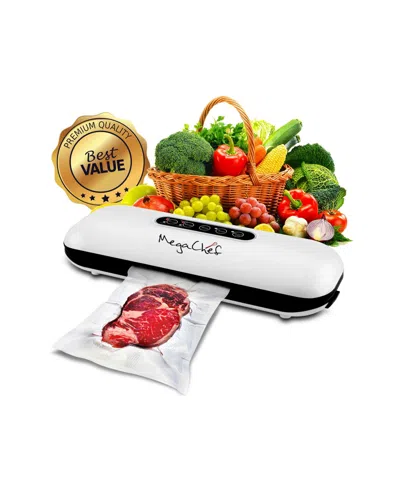 Megachef 100 Watts Vacuum Sealer And Food Preserver In White