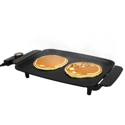Megachef 11.81 Inch Electric Grill With Non-stick Coating In Black