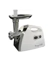 Megachef 1200 Watt Powerful Automatic Meat Grinder In White