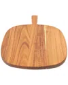 Megachef 13in Acacia Wood Serving Butcher Cutting Board With Handle In Brown