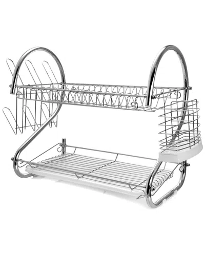 Megachef 16in Two Shelf Dish Rack