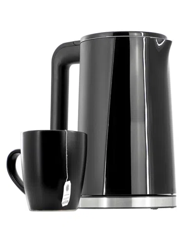 MEGACHEF 1.7 QUART DOUBLE WALL STAINLESS STEEL ELECTRIC TEA KETTLE