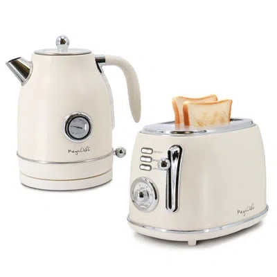 Megachef 1.7 Tea Kettle In Cream