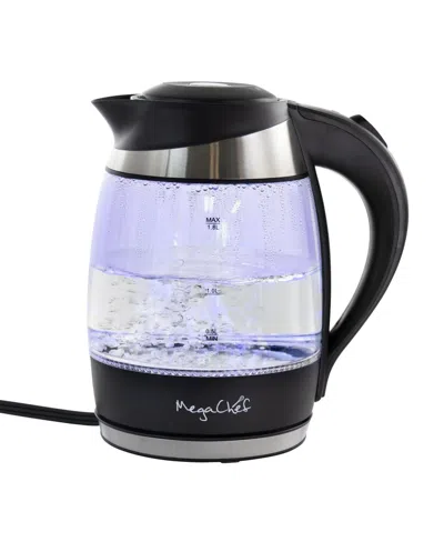 MEGACHEF 1.8 QUART GLASS ELECTRIC TEA KETTLE