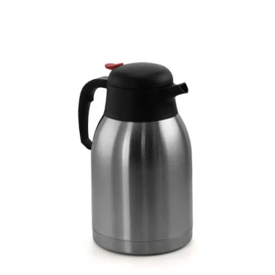 Megachef 2.11 Quart Stainless Steel Thermal Beverage Carafe For Coffee And Tea In Metallic