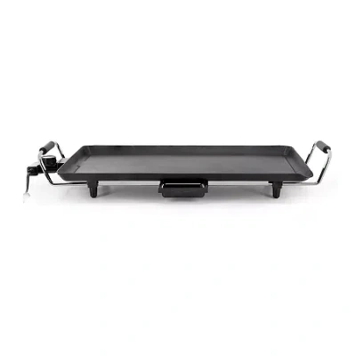 Megachef 22in. Non-stick Electric Grill/griddle In Black
