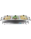 Megachef 3-in-1 Electric Chaffing Buffet Server And Warming