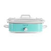 Megachef 3 Qt Slow Cooker In Blue