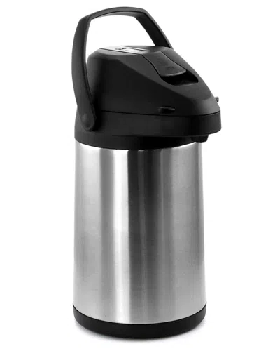 Megachef 3 Quart Stainless Steel Airpot Hot Water Dispenser For Coffee And Tea
