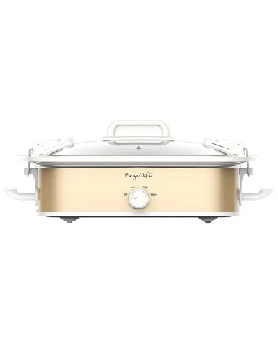 Megachef 3.5qt Casserole Slow Cooker With 3 Temperature Settings