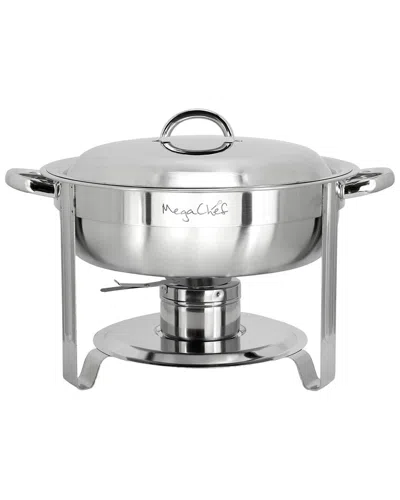 Megachef 3.7qt Stainless Steel Professional Chafing Dish In Silver