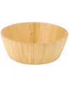 Megachef 4pc 8in Bamboo Wood Serving Bowl Set In Neutral