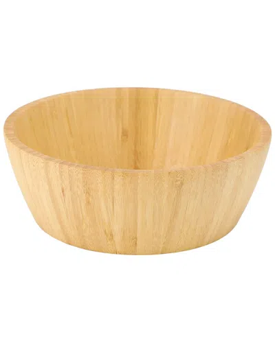 MEGACHEF MEGACHEF 4PC 8IN BAMBOO WOOD SERVING BOWL SET