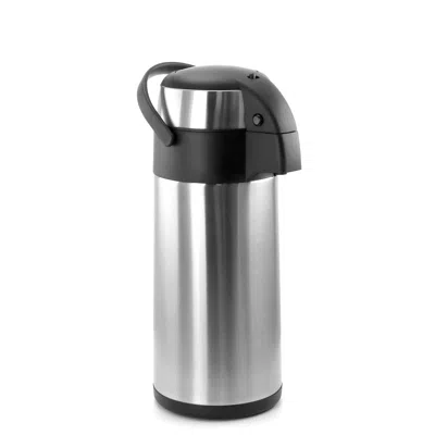Megachef 5.3 Quart Stainless Steel Airpot Hot Water Dispenser For Coffee And Tea In Silver