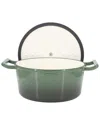 Megachef 5.3qt Round Enameled Cast Iron Casserole