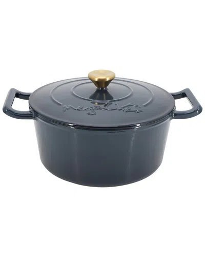 MEGACHEF MEGACHEF 5.3QT ROUND ENAMELED CAST IRON CASSEROLE