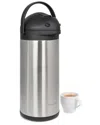 Megachef 5qt Stainless Steel Vacuum Air Pot In Silver