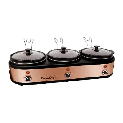 Megachef 6 Qt Slow Cooker In Brown