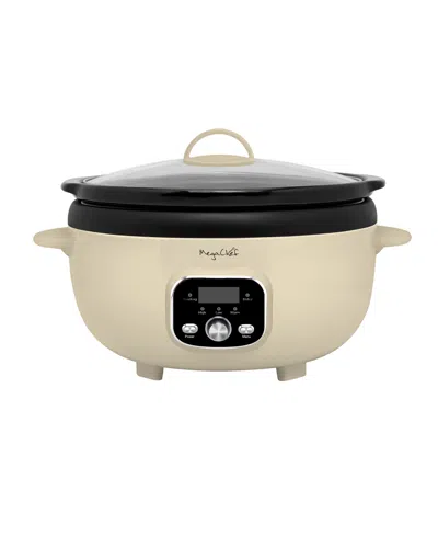 MEGACHEF 6.5 QUART OVAL ELECTRIC SLOW COOKER