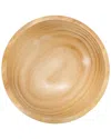 Megachef 7in Bamboo Wood Serving Bowl In Neutral