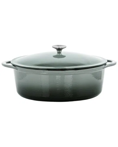 Megachef 7qt Oval Enameled Cast Iron Casserole