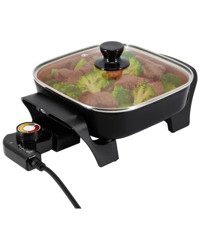 MEGACHEF MEGACHEF 8IN ELECTRIC SKILLET WITH COPPER COATING