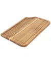 Megachef Acacia Wood Cutting In Brown
