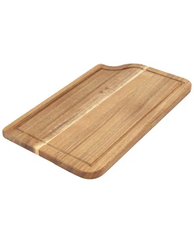 Megachef Acacia Wood Cutting In Brown