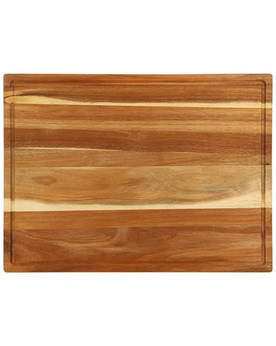 Megachef Acacia Wood Large Cutting In Brown
