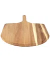 Megachef Acacia Wood Pizza Peel And Serving Board In Brown