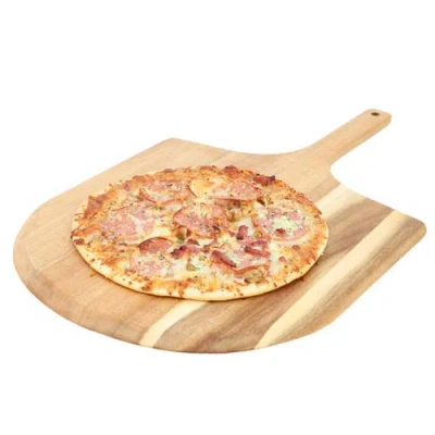 MEGACHEF MEGACHEF ACACIA WOOD PIZZA PEEL AND SERVING BOARD