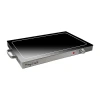 Megachef Adjustable Temperature Control Warming Tray In Black