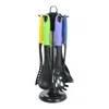 Megachef Set Of 7 Nylon Cooking Utensils In Multi