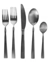 Megachef Cravat 20pc Flatware Set In Gray