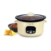 Megachef Electric 3 Qt Slow Cooker In Sand