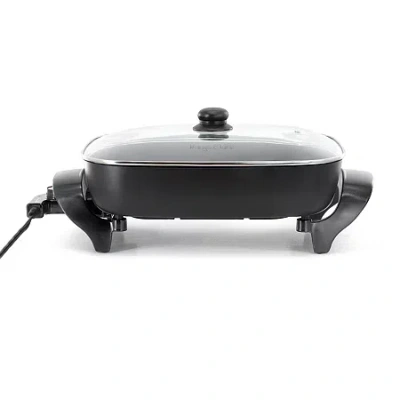 Megachef Electric Skillet In Black