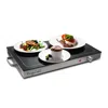 Megachef Adjustable Temperature Control Warming Tray In Black