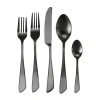 Megachef Gibbous 20pc Flatware Set In Black