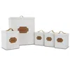 Megachef Kitchen Food Storage And Organization 5 Piece Canister Set In White In White