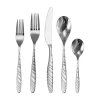 Megachef La Vague 20-pc. 18/10 Stainless Steel Flatware Set In Silver