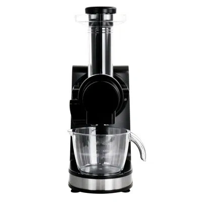Megachef Masticating Slow Juicer Extractor In Silver