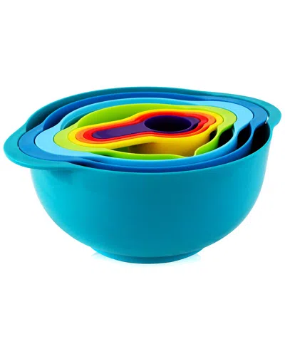 MEGACHEF MEGACHEF MULTIPURPOSE STACKABLE MIXING BOWL & MEASURING CUP SET