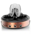 Megachef Triple 1.5 Quart Slow Cooker And Buffet Server In Copper