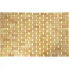 Megachef Wood 16.25 X 24.5 Inch Rectangle Bathroom Mat In Brown