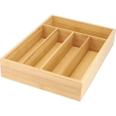 Megachef Wood Sectional Drawer Organizer In Animal Print
