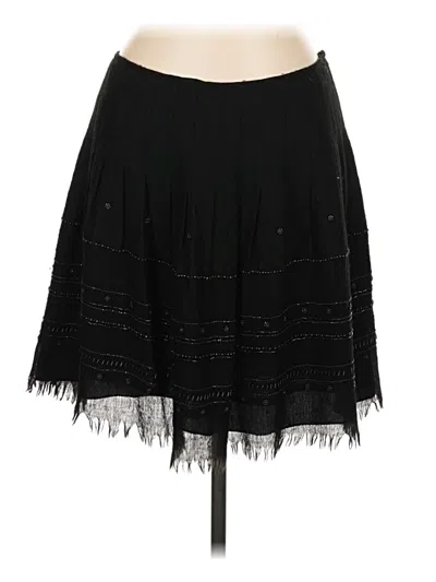 Pre-owned Megan Park Casual Skirt In Black