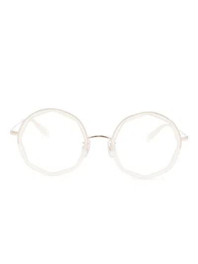 Megane And Me Edie Geometric-frame Glasses