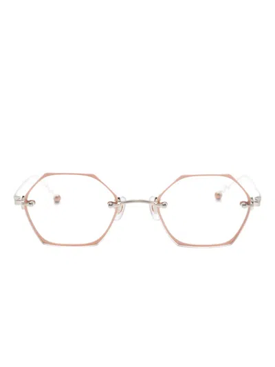Megane And Me Geo Geometric-frame Glasses