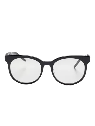 Megane And Me Olive Braided-temple Glasses