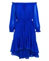 Meghan Fabulous Women's Blue Keiko Midi Dress - Royal In Blue